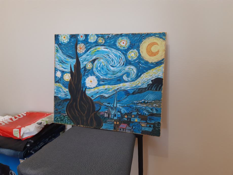 Zvjezdana noć - kopija (Van Gogh)