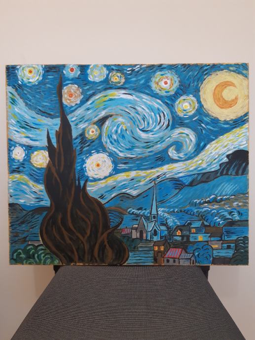 Zvjezdana noć - kopija (Van Gogh)
