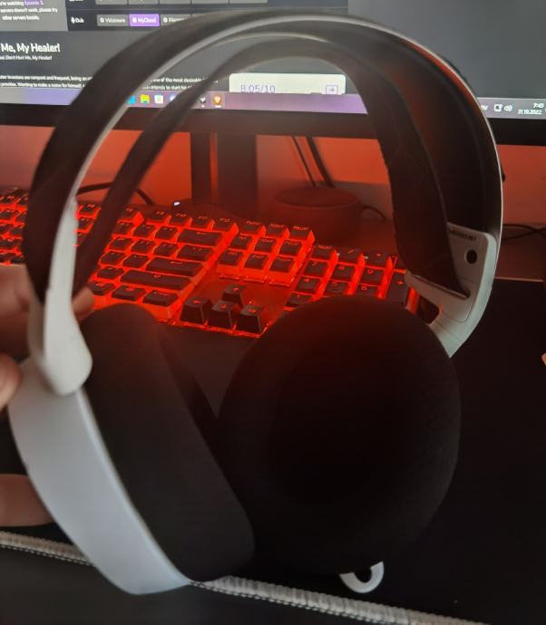 SteelSeries HS1 Aluminum – Supporto/Appendino Da Tavolo Per Cuffie Gaming In Alluminio