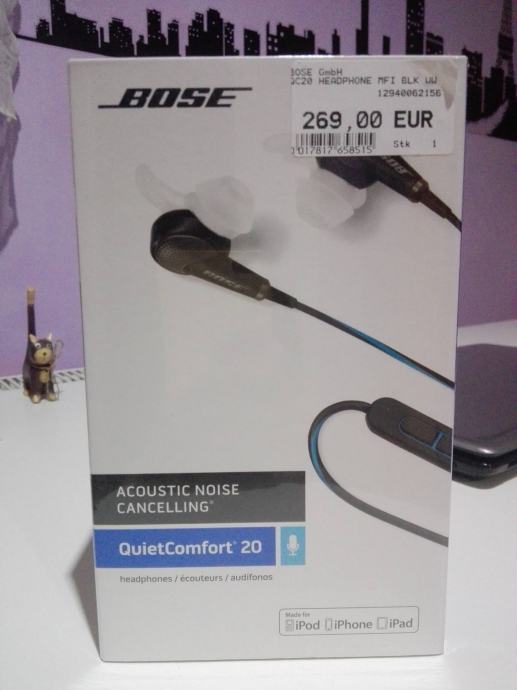 Bose QC 20 slušalice
