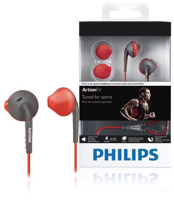 Slušalice Philips SHQ1200/10 ActionFit Sports In Ear Headphones - NOVO