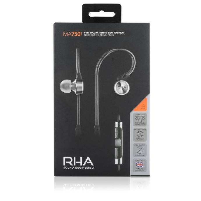 RHA - MA750i: Noise isolating, premium, in-ear slušalice