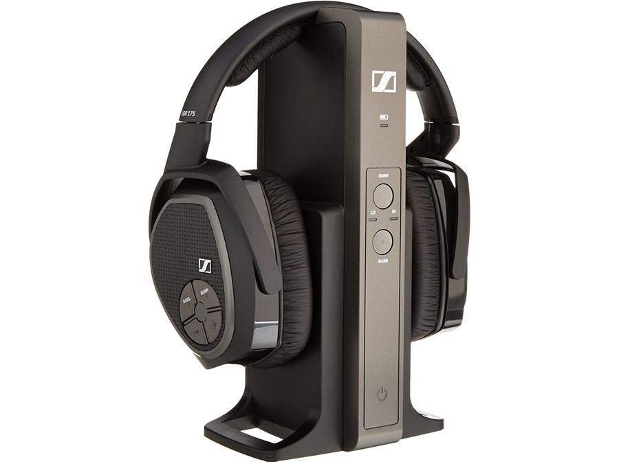 Slušalice SENNHEISER RS 175 RF bežične, RCA + optika, crne