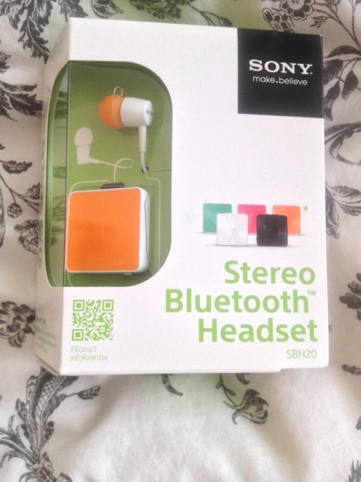 Sony Bluetooth Wireless Headset SBH 20 slušalice