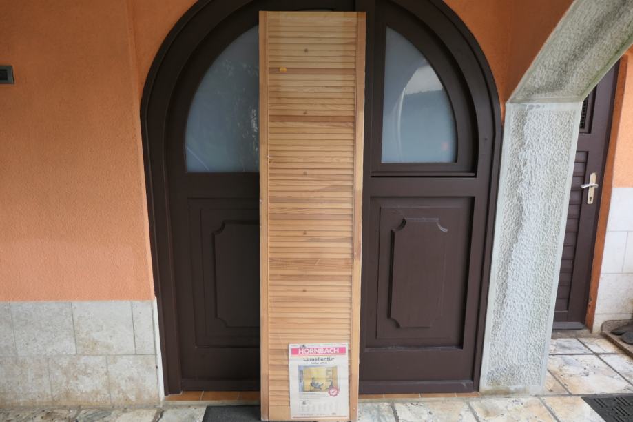 Vrata s lamelama; Vrata za namještaj 201,3 x 49,4