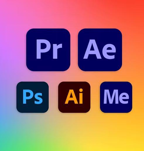 Adobe Creative Cloud - Illustrator, Premier Pro, After Effects