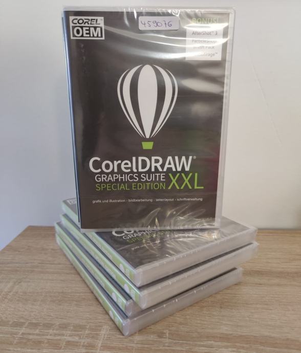 CorelDraw Graphics Suite XXL Special Edition DVD | Novo | Orig. R1 rč