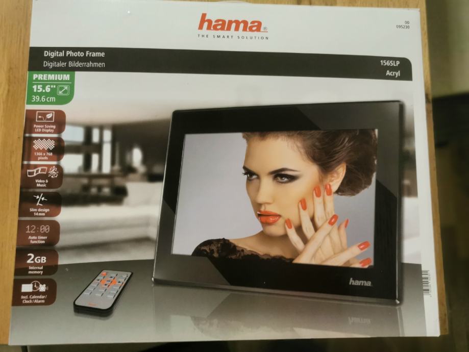 DIGITAL PHOTO FRAME HAMA 15.6