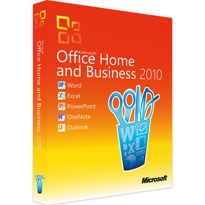 Microsoft Office Home and Business 2010 original/COA/R-1