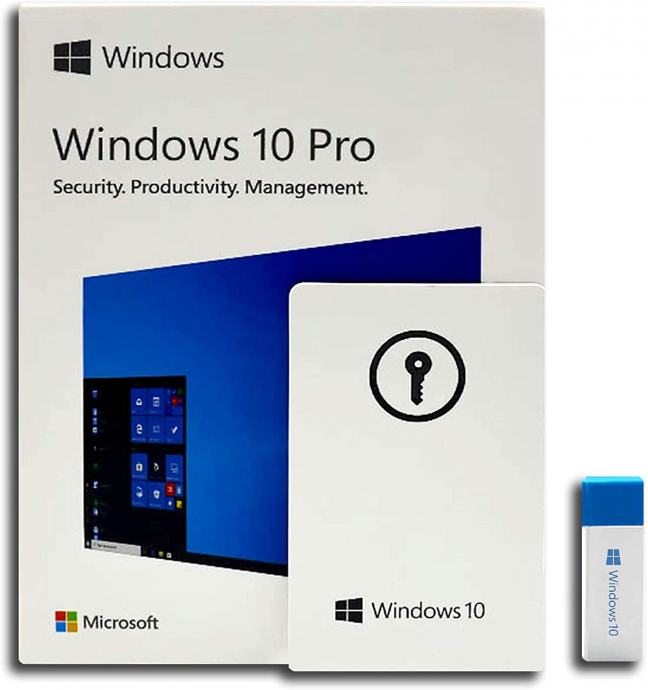 MS Windows 10 Pro USB NOVO RETAIL Croatian Original HAV-00090 R1 račun