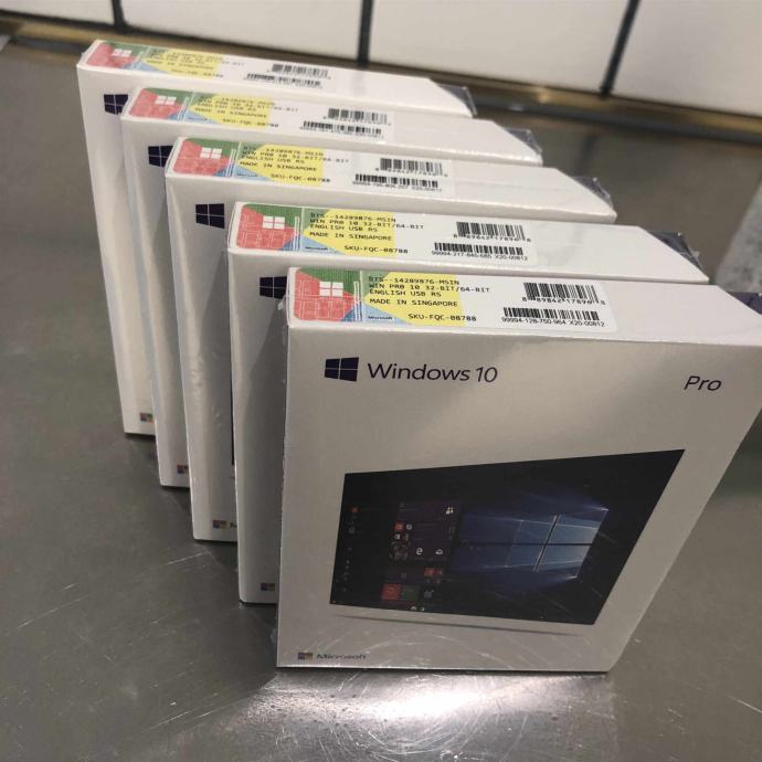 MS Windows 10 Professinal USB BOX RETAIL | Novo | Orig | Rč R1