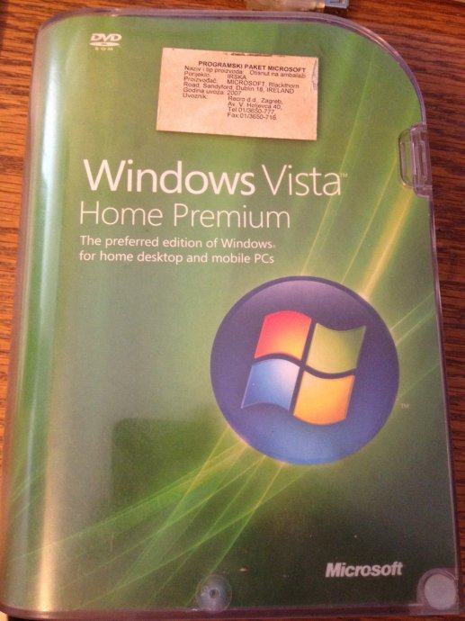 Original Windows Vista Home Premium
