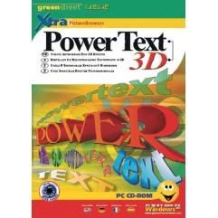 Power Text 3D software PC-CDROM