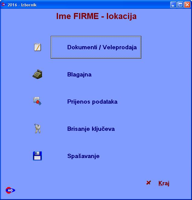 Program Za Popis Robe Program za trgovinu robe, ugostiteljstvo, auto opreme i ostalo