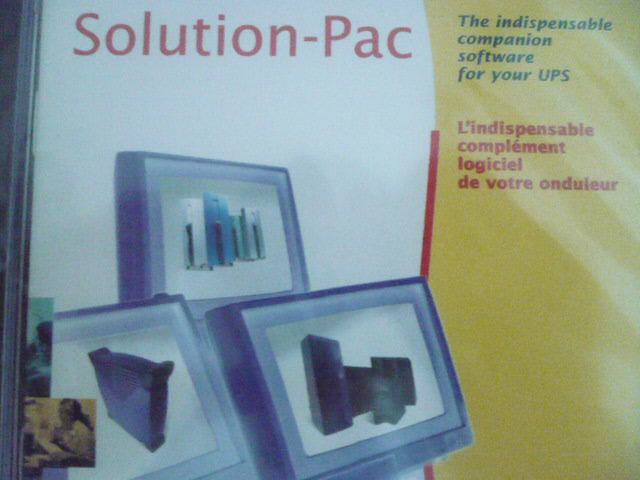 Solution-Pac MGE UPS SYSTEMS SOFTWARE for Your UPS Novo!