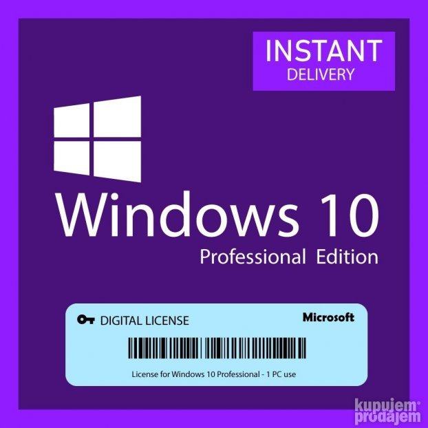 Windows 10 Pro Aktivacija Ključ Licenca Original RETAIL product key