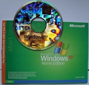 Windows XP original DVD