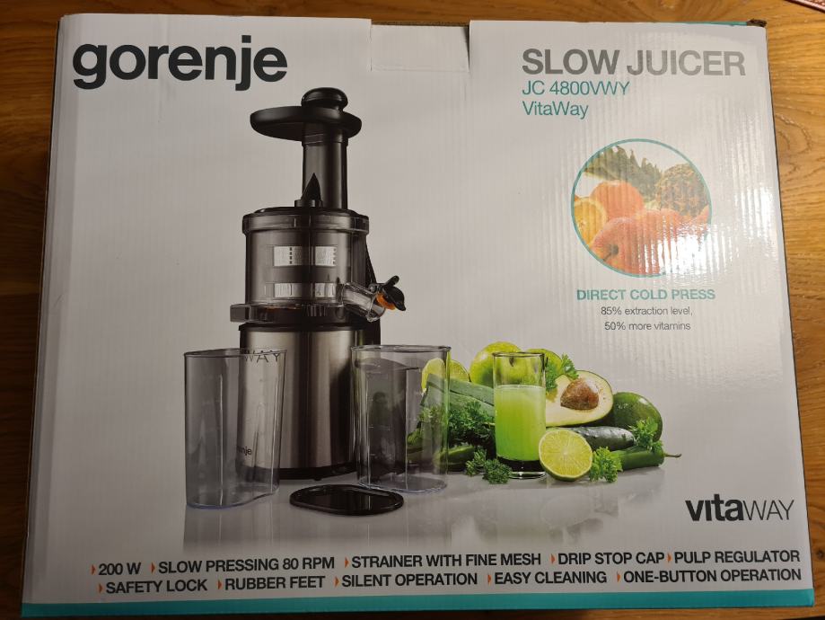 Sokovnik Gorenje JC 4800VWY Slow juicer