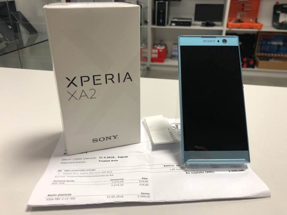 Sony Xperia XA2, GARANCIJA, R1 račun