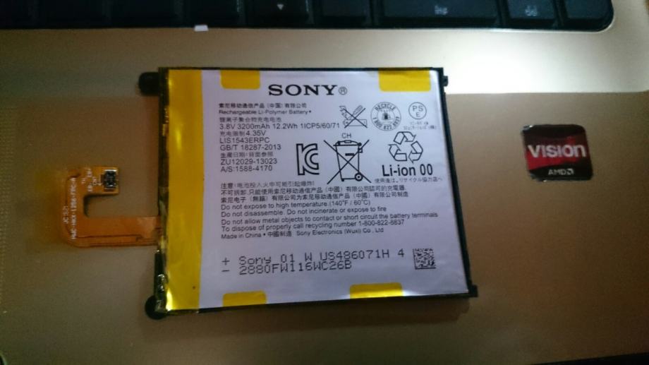 Sony Xperia Z2 baterija - NOVA