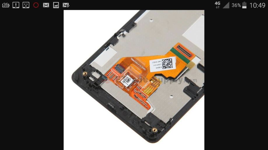 Sony Z1 compact ili LCD ekran ispravan i original s neispravnoga moba