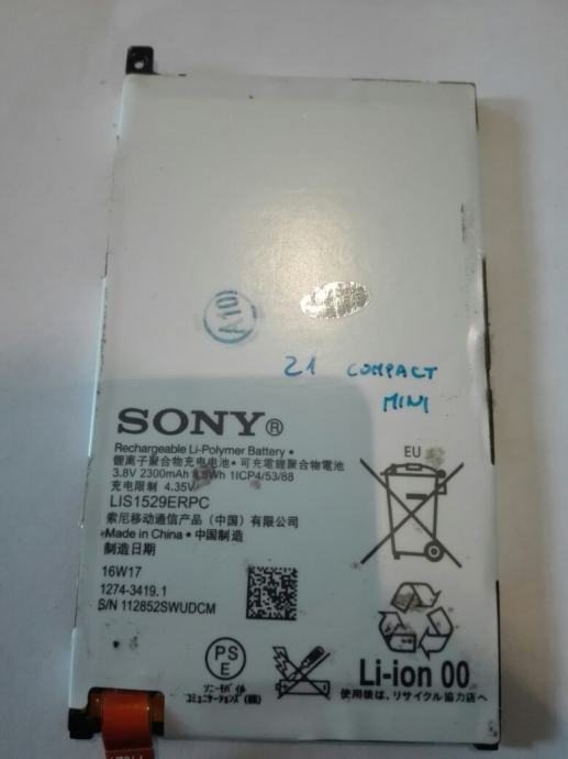 Sony z1 compact mini baterija