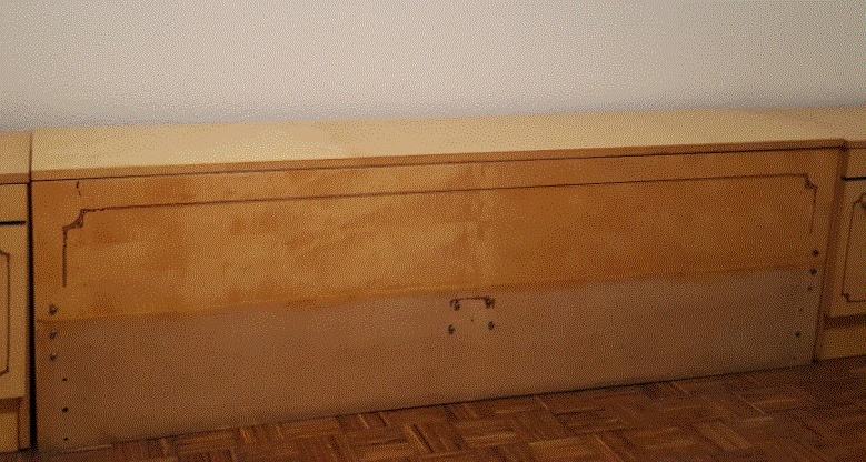 Komoda za posteljinu 185 x 60 x 40 cm (dužina x visina x širina)