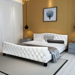 Luksuzni krevet od eko kože s madracem, 180 x 200 cm  270876