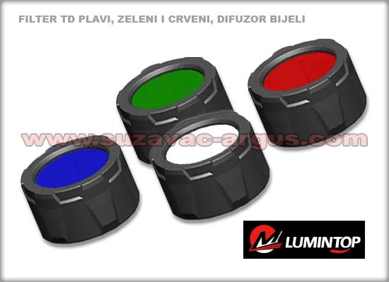 Filter - bijeli difuzor za Lumintop svjetiljke