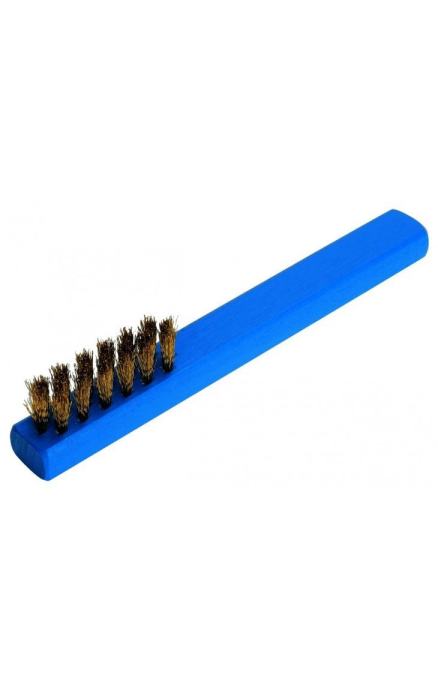 Spazzola Per Sci Holmenkol OvalBrush Bronze - Per Pulizia E Cera, Setole Lunghe 20mm