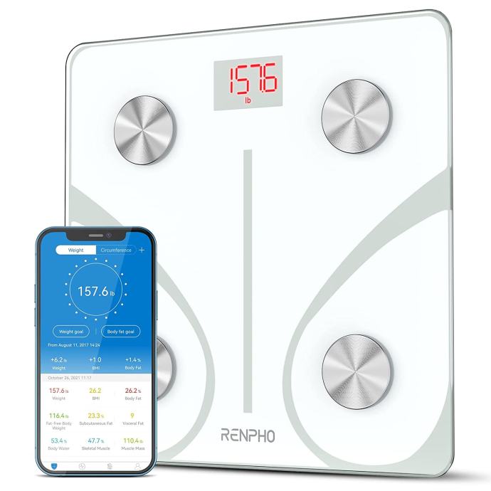 RENPHO Body Fat Scale Smart BMI Scale Digitalna Wireles Vaga za težinu