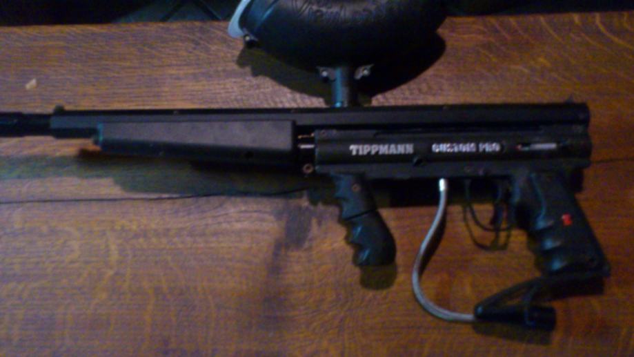 Tippman custom pro flatline+elektro grip****