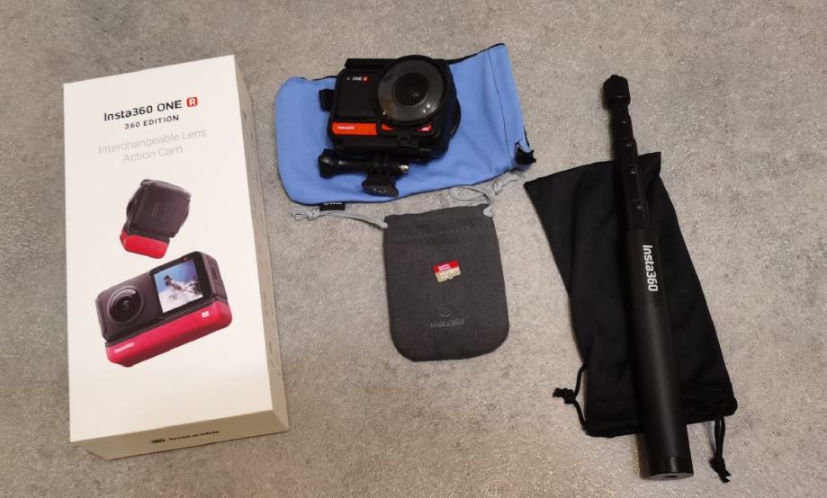 Newmowa Ersatzakku Für Insta360 ONE R / ONE RS – 1200 MAh, Mit Ladeanzeige