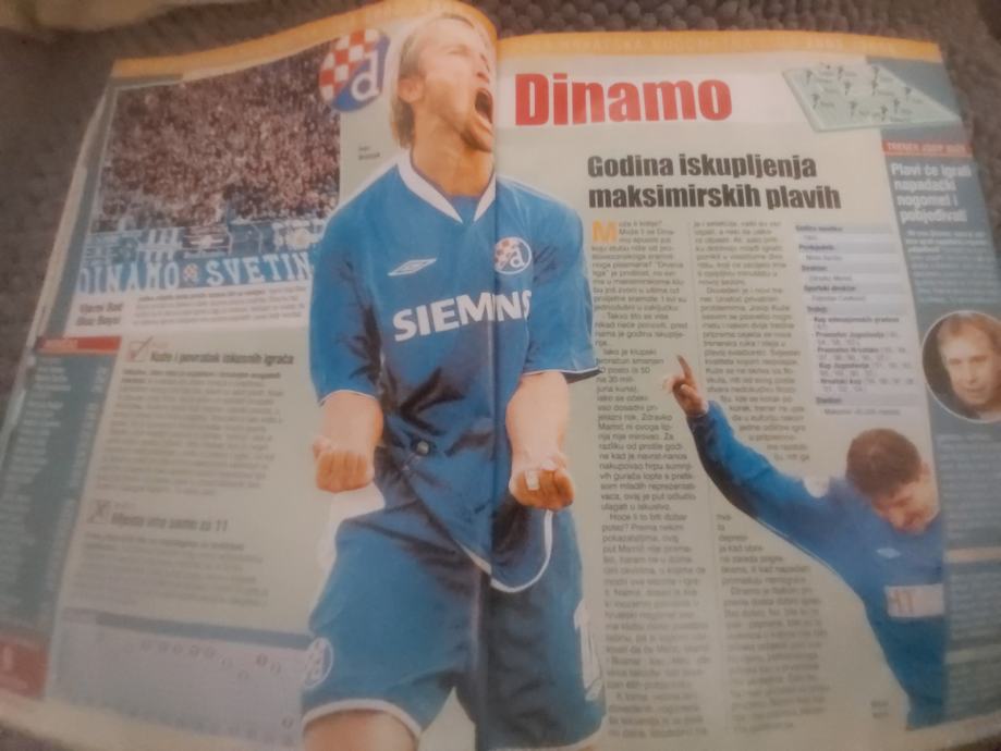 VECERNJI LIST PRVA HRVATSKA NOGOMETNA LIGA 2005/2006 GODINA