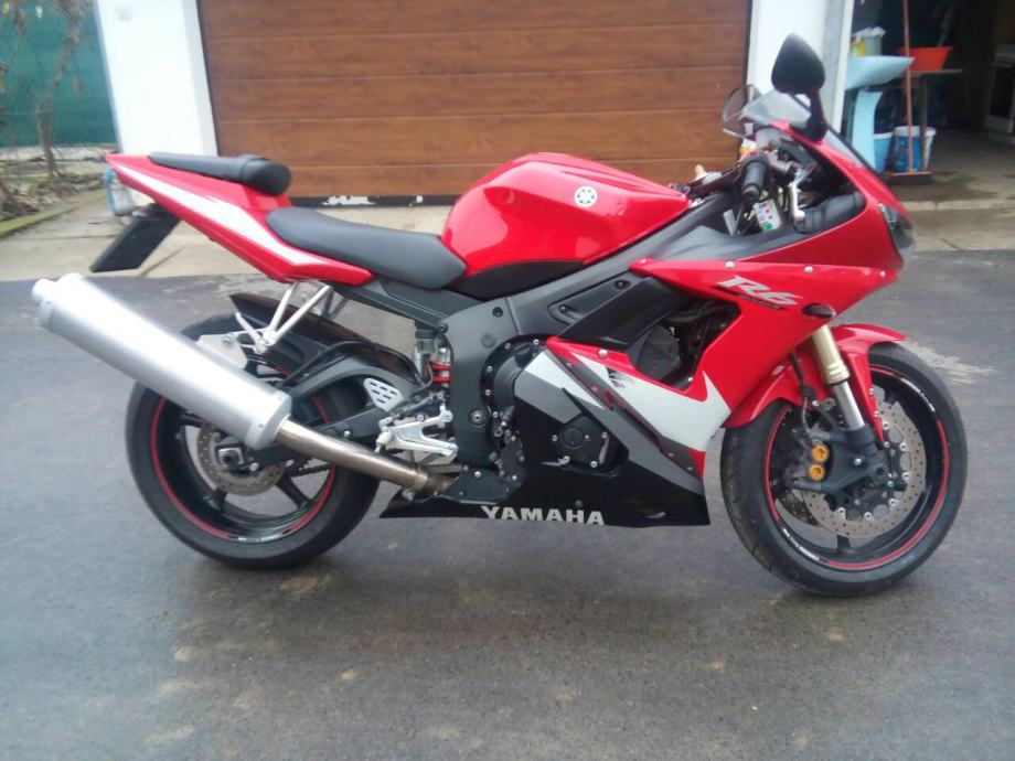 Yamaha R6 2005.g. 600 cm3, 2005 god.