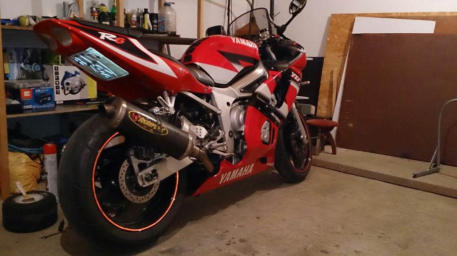 Motor R6 2001 Yamaha R6 zamjena, 2001 god.