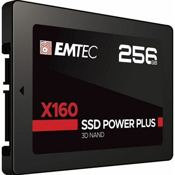 BASF Emtec SSD 256GB Power Plus 2.5" SATA, Bulk | Novo | R1 račun