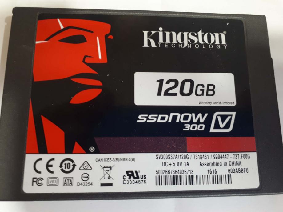 Kingston SSD Disk 120 GB