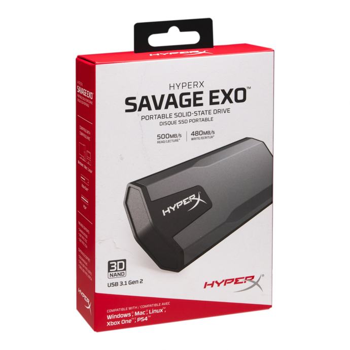 Prodajem externi SSD Kingston Savage EXO 480GB Novo