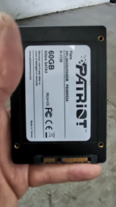 SSD Disk Patriot 60GB ssd-disk-patriot-60gb