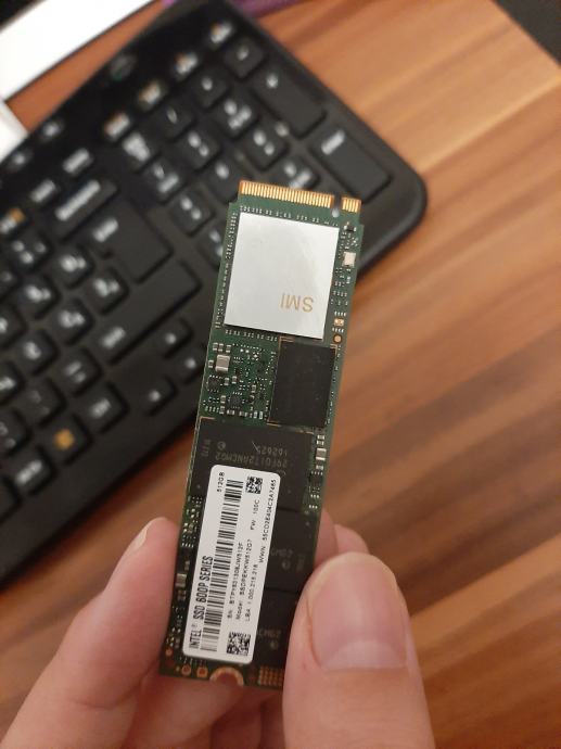 SSD M.2 NVME Intel 600p 512GB ,3x brži od običnog ssd-a