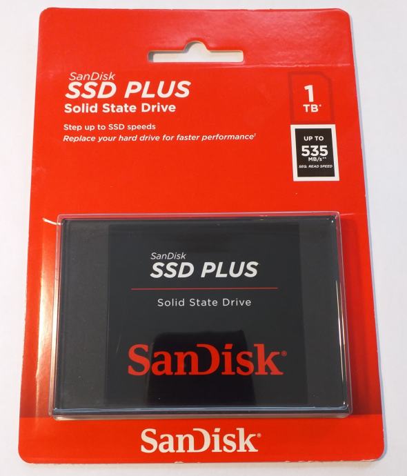 Ssd sandisk 1tb. SANDISK SSD Plus.