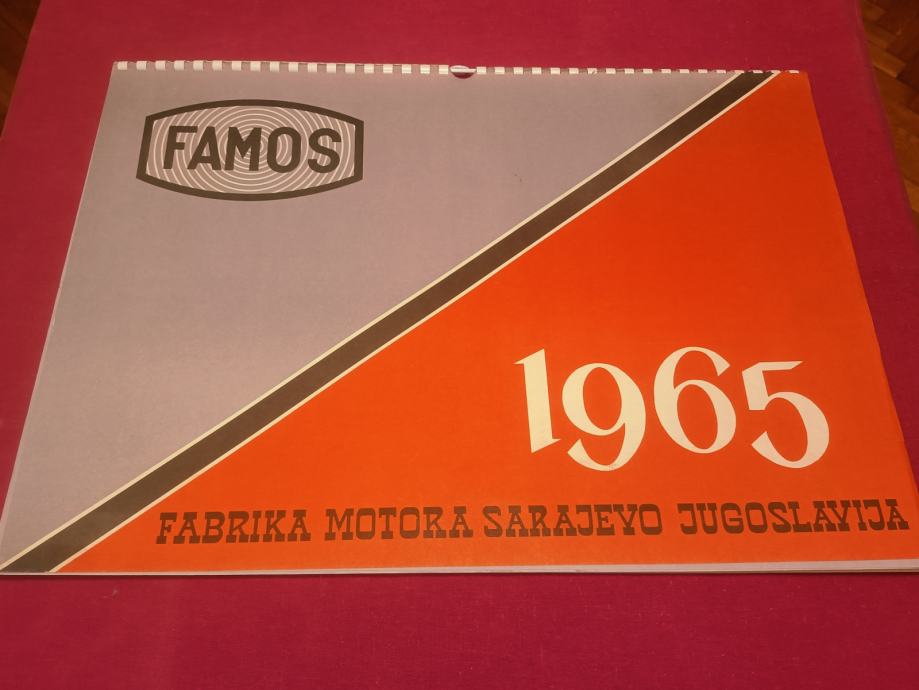 Famos Sarajevo 1960 - kalendar