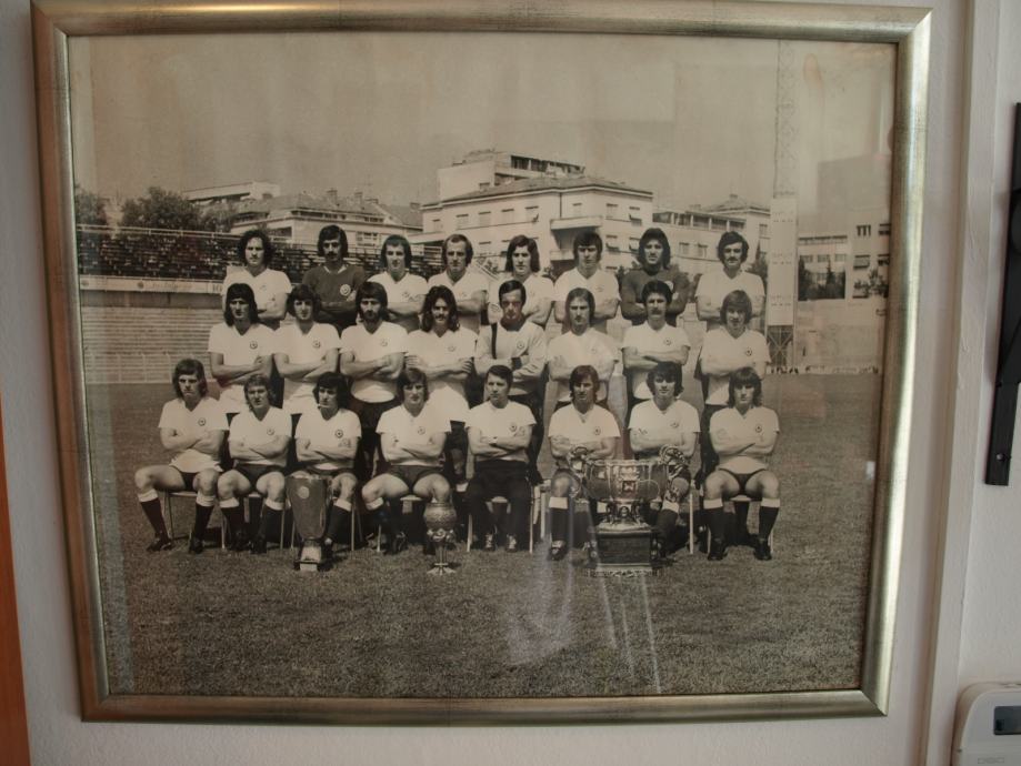 Hajduk, fotografije zlatne generacije na starom placu