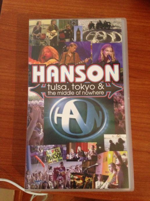 Hanson video kazeta koncerti i intervju