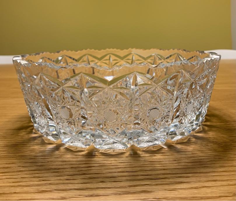 Kristalna zdjela visine 7 cm