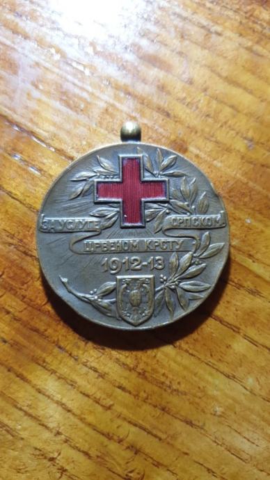 Medaljon za usluge srpskom crvenom krstu