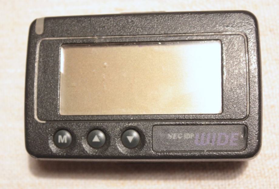 NEC radio pager (dojavljivač) beeper