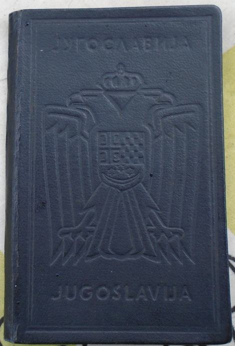 Poslovna knjižica iz 1939 godine