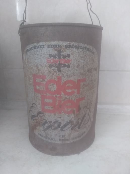Stara ambalaža od piva EDER BIER
